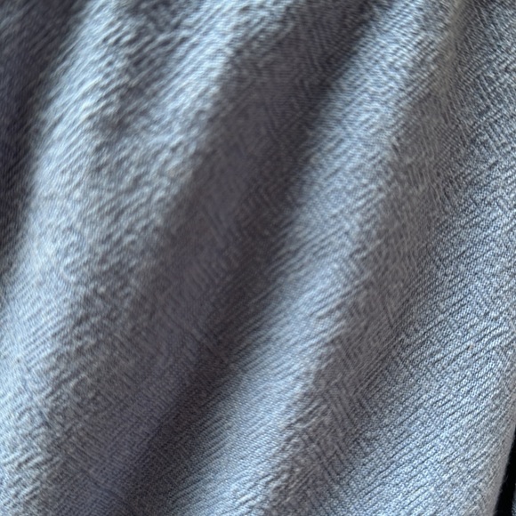 Faded Periwinkle Cotton Shacket — As Is - Picture 11 of 15